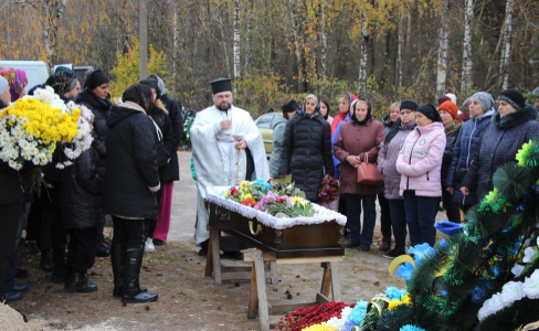 Прощання із Віктором Лупаном у Сновську