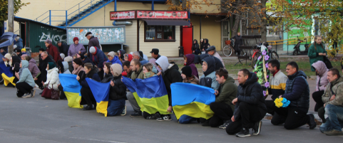 Прощання із Віктором Лупаном у Сновську