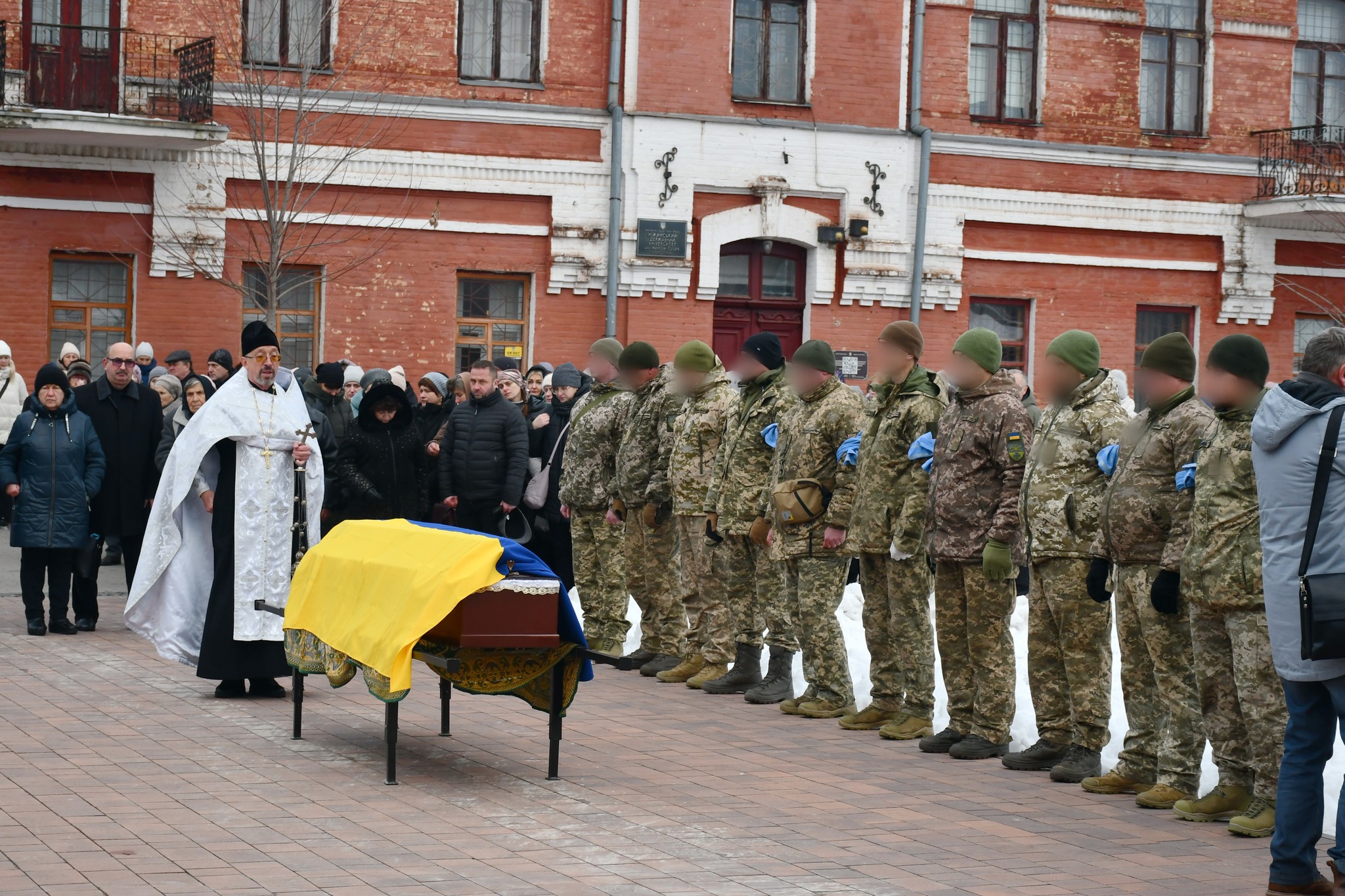 Прощання із Ігорем Василенком у Ніжині