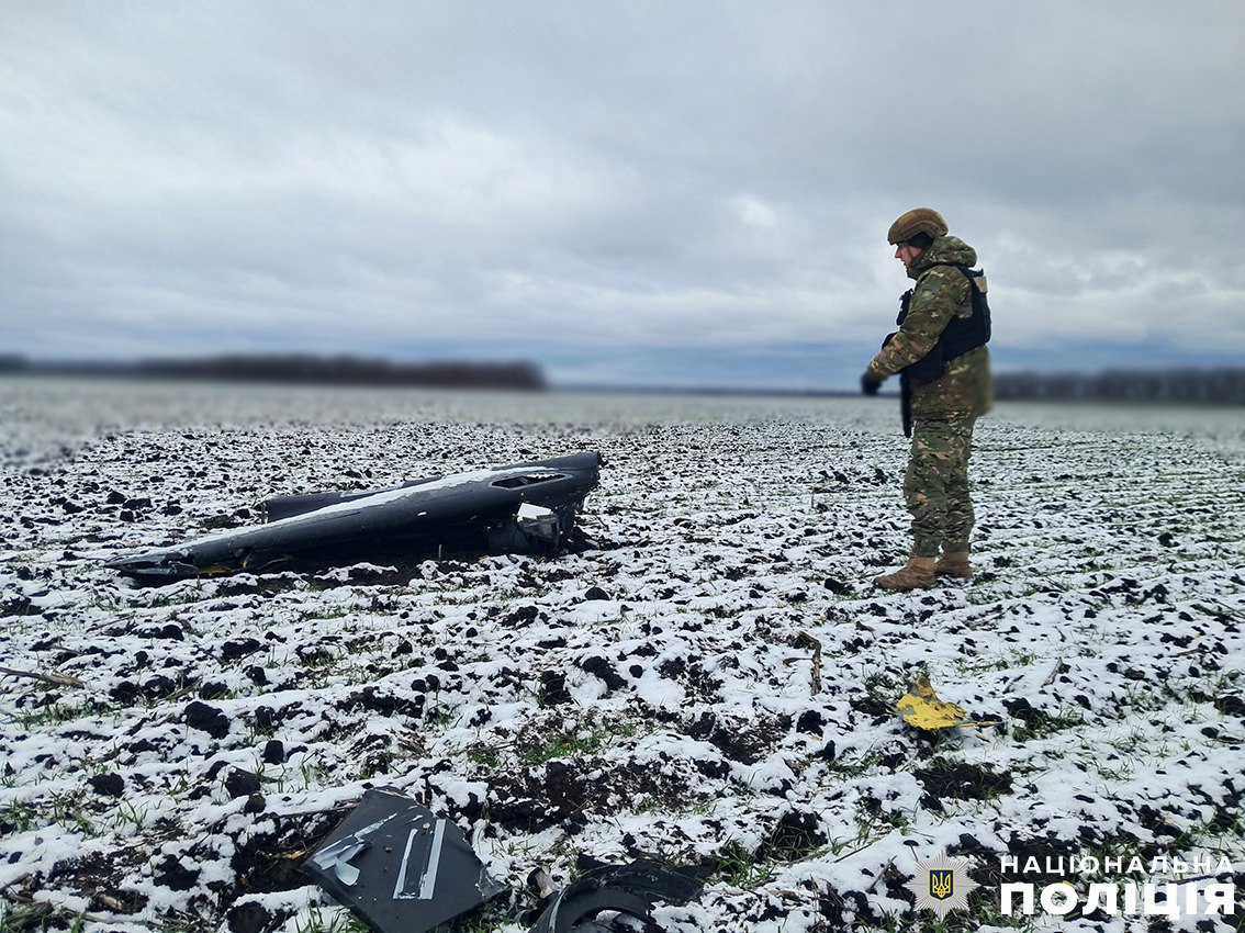 На Чернігівщині вибухотехніки знищили бойову частину ворожого БПЛА