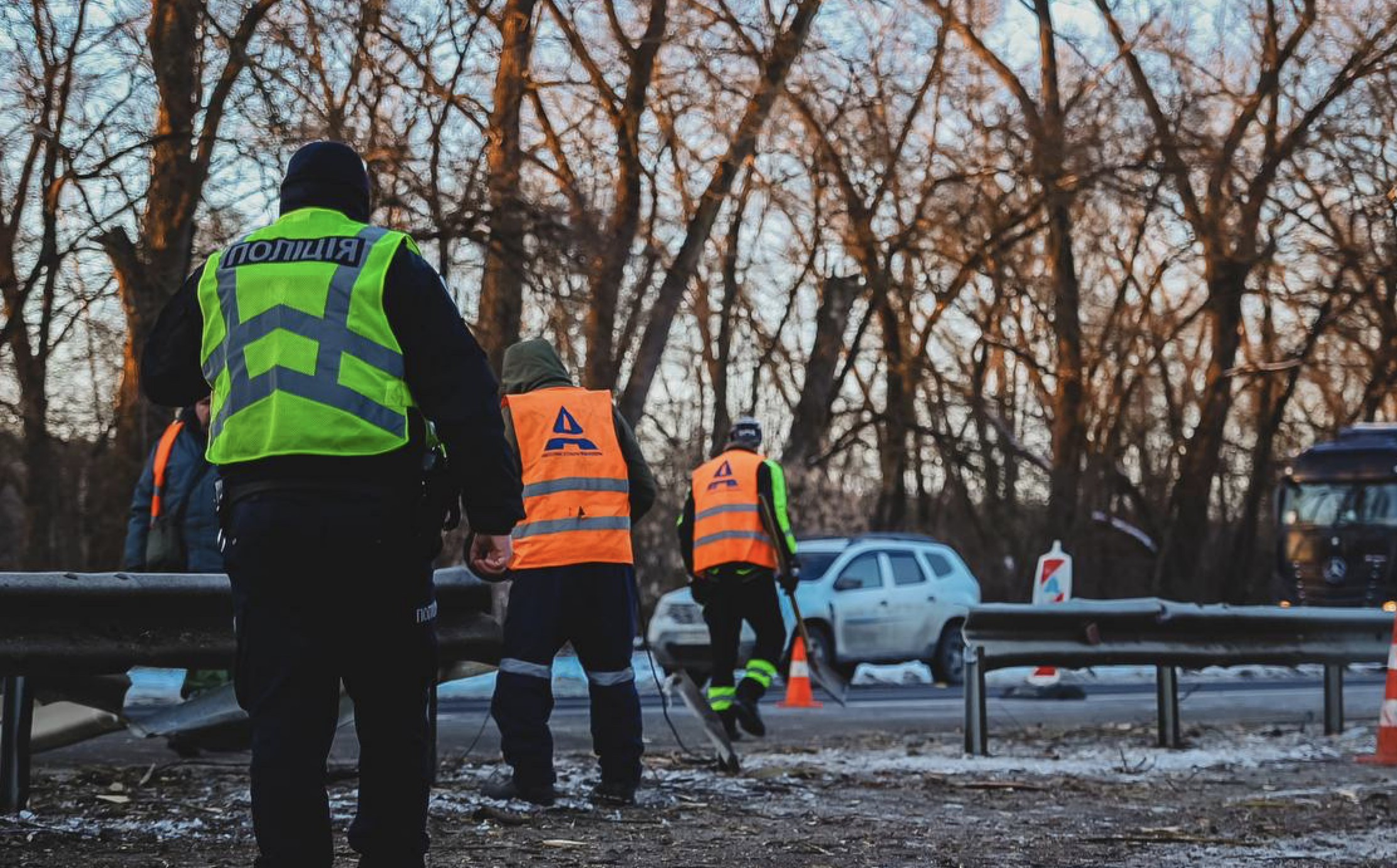 Збита ракета упала на трасу Чернігів-Київ