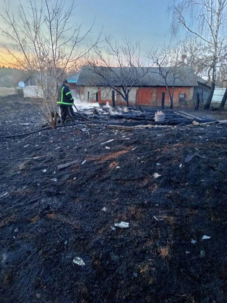 У старостаті на Чернігівщині за день - три пожежі