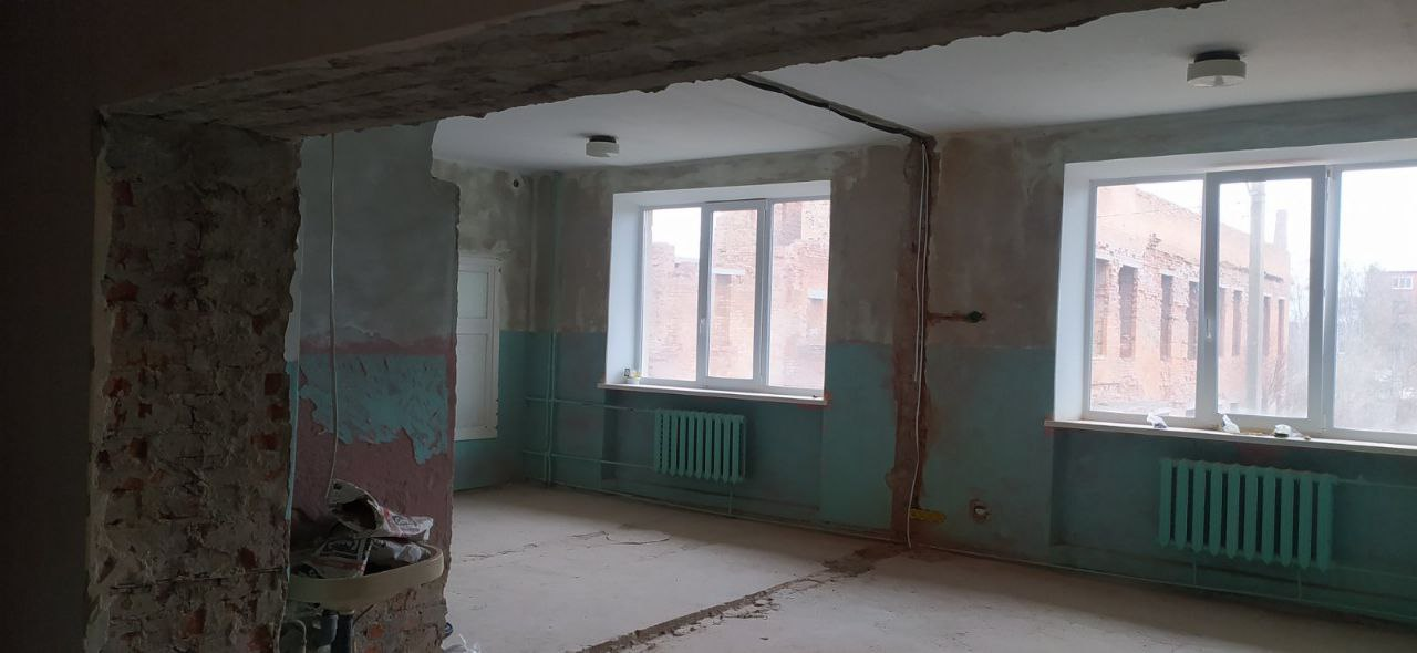 У реабілітаційному центрі для дітей ремонтують кабінет ЛФК
