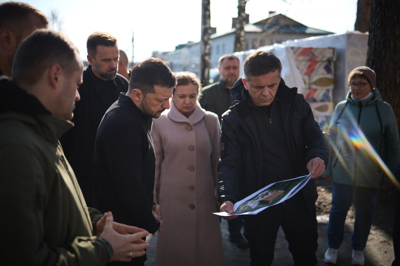 Зеленський приїхав на Чернігівщину: де був