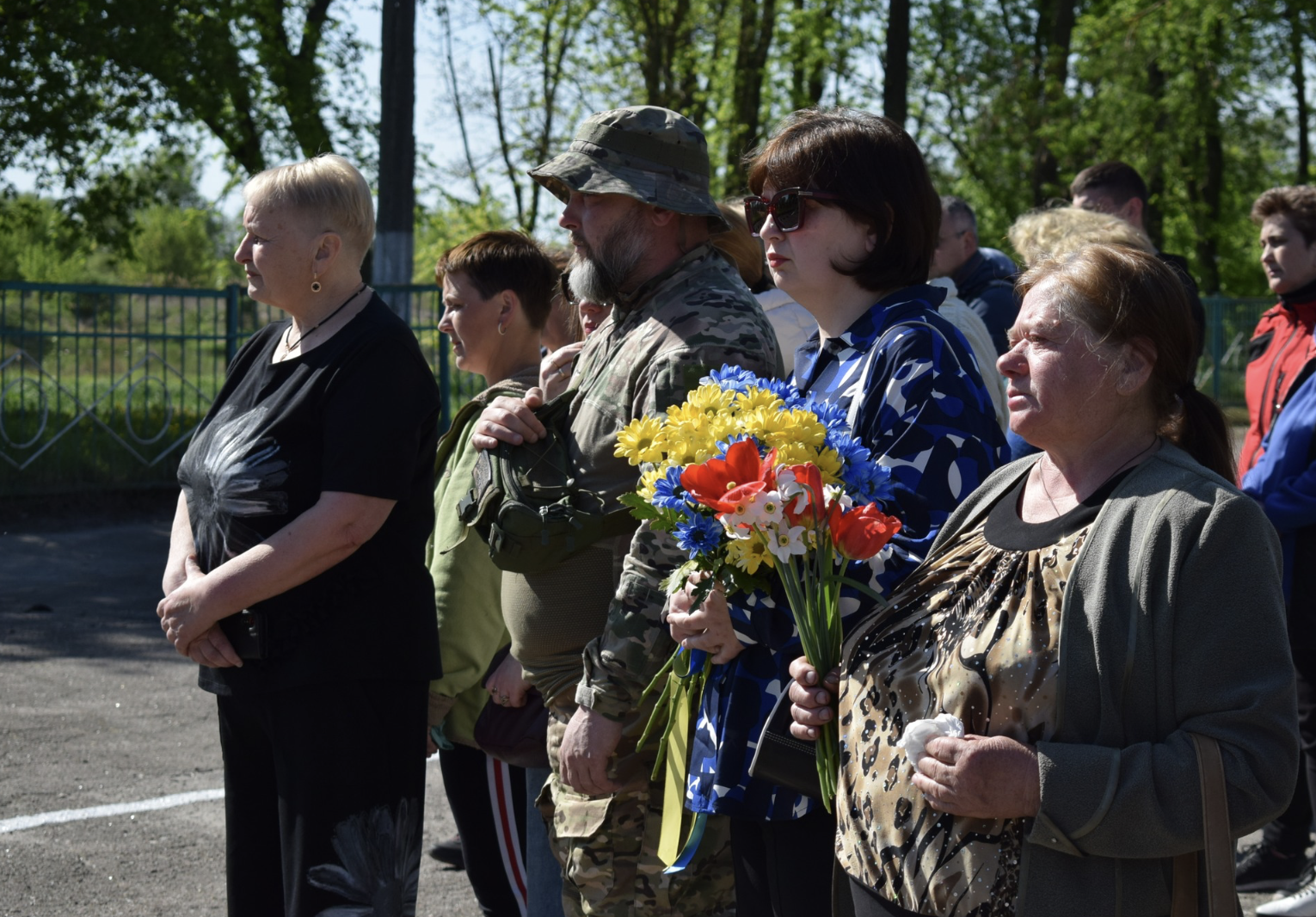 В Олишівській громаді відкрили Алею пам’яті загиблих героїв