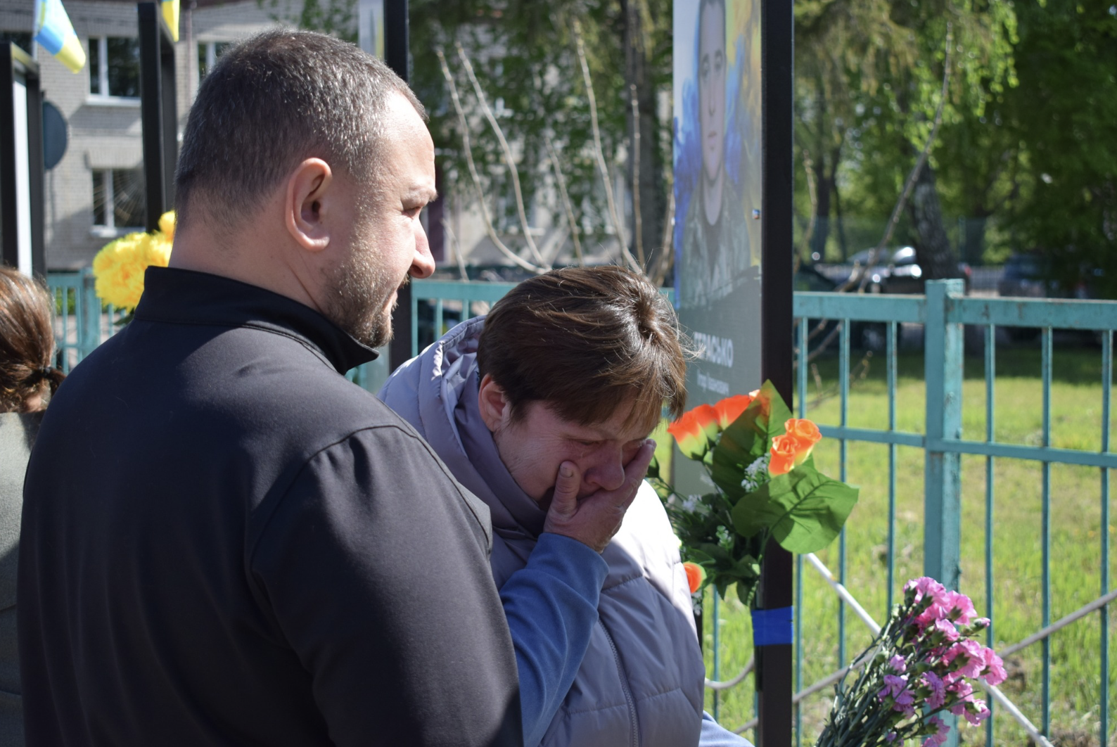 В Олишівській громаді відкрили Алею пам’яті загиблих героїв