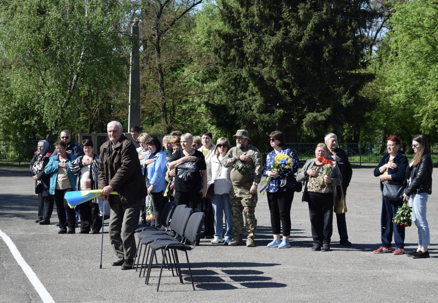 В Олишівській громаді відкрили Алею пам’яті загиблих героїв