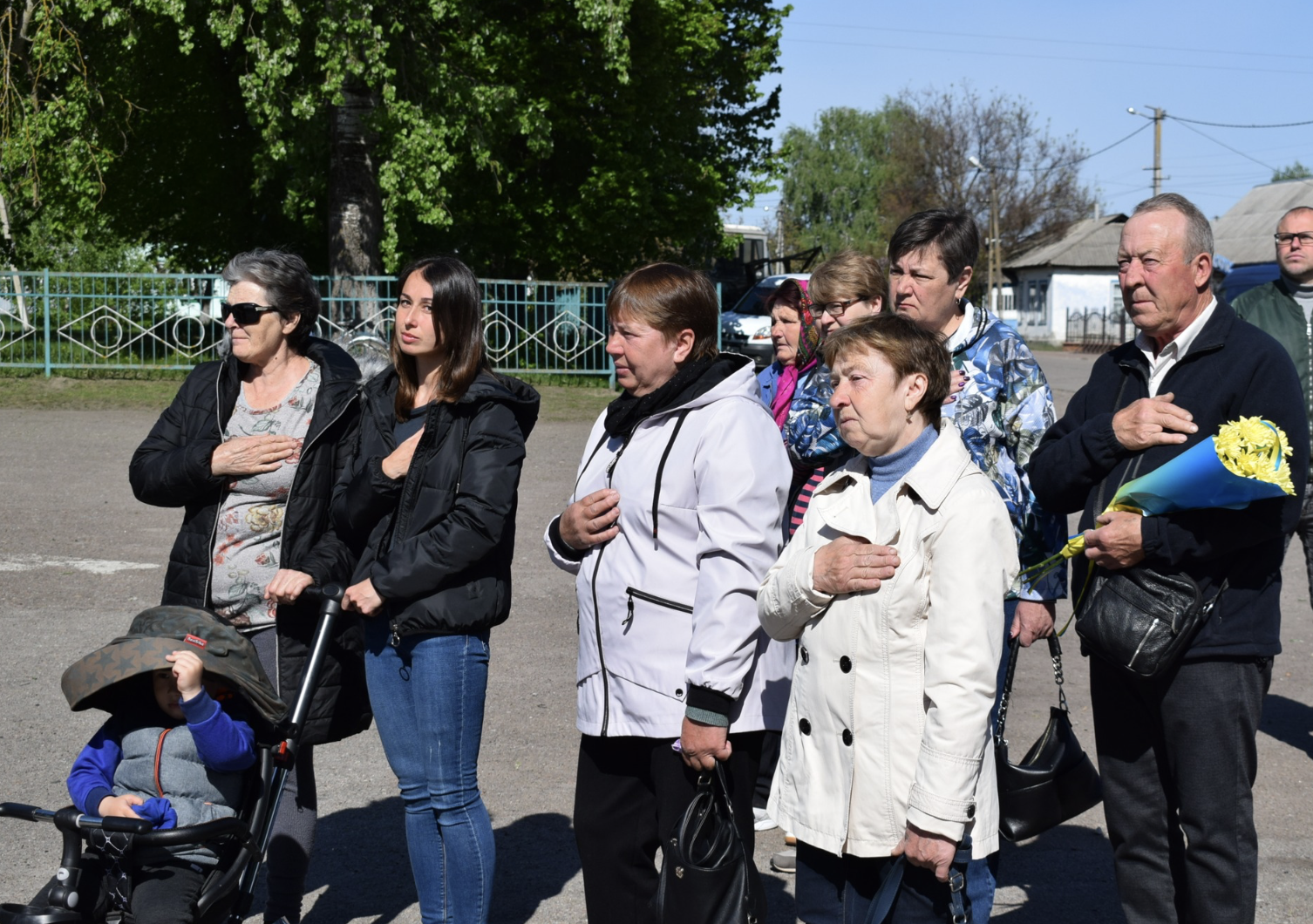 В Олишівській громаді відкрили Алею пам’яті загиблих героїв