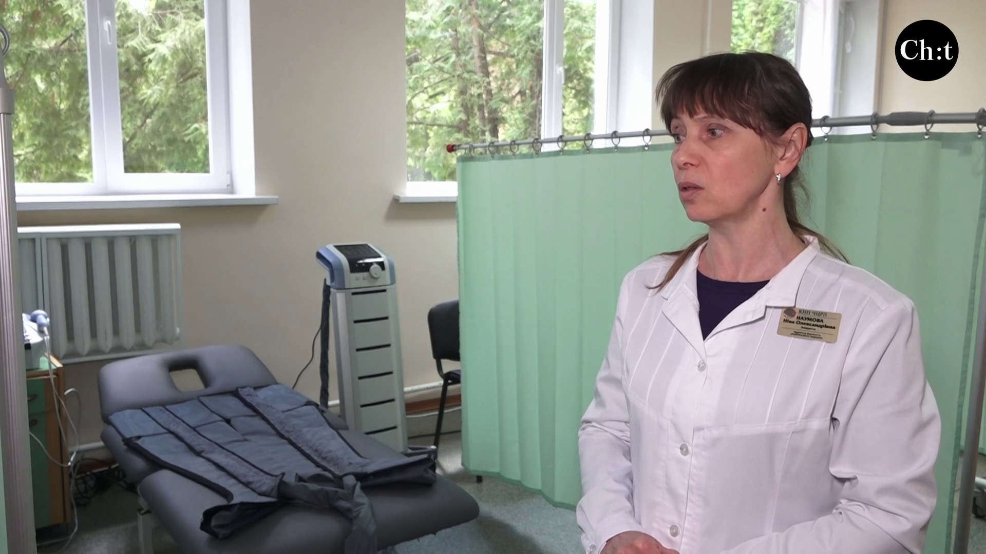 Ніна Наумова, керівниця відділення фізичної і реабілітаційної медицини ЧРЛ 
