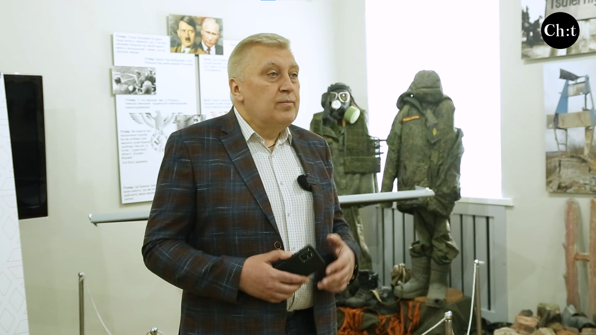 Олег Обушний, голова Чернігівського осередку ГО "Захист держави"