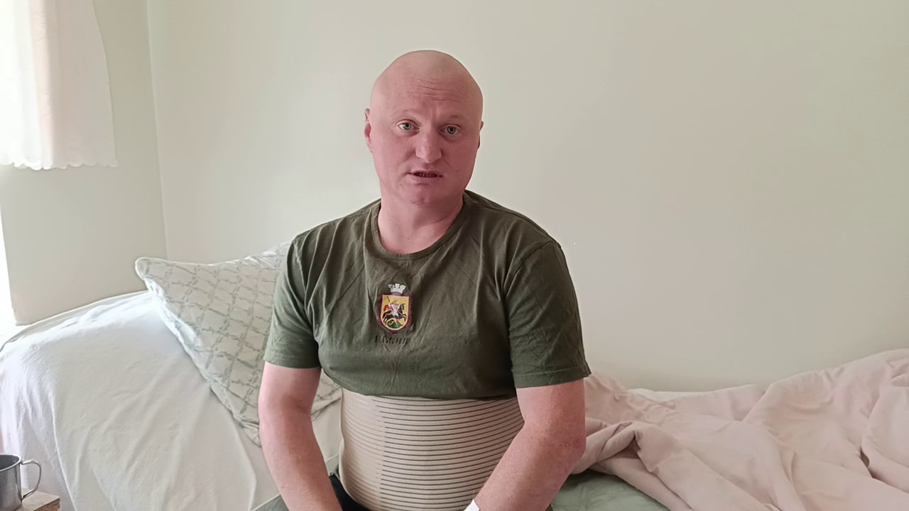 Валерій Соколов у лікарні