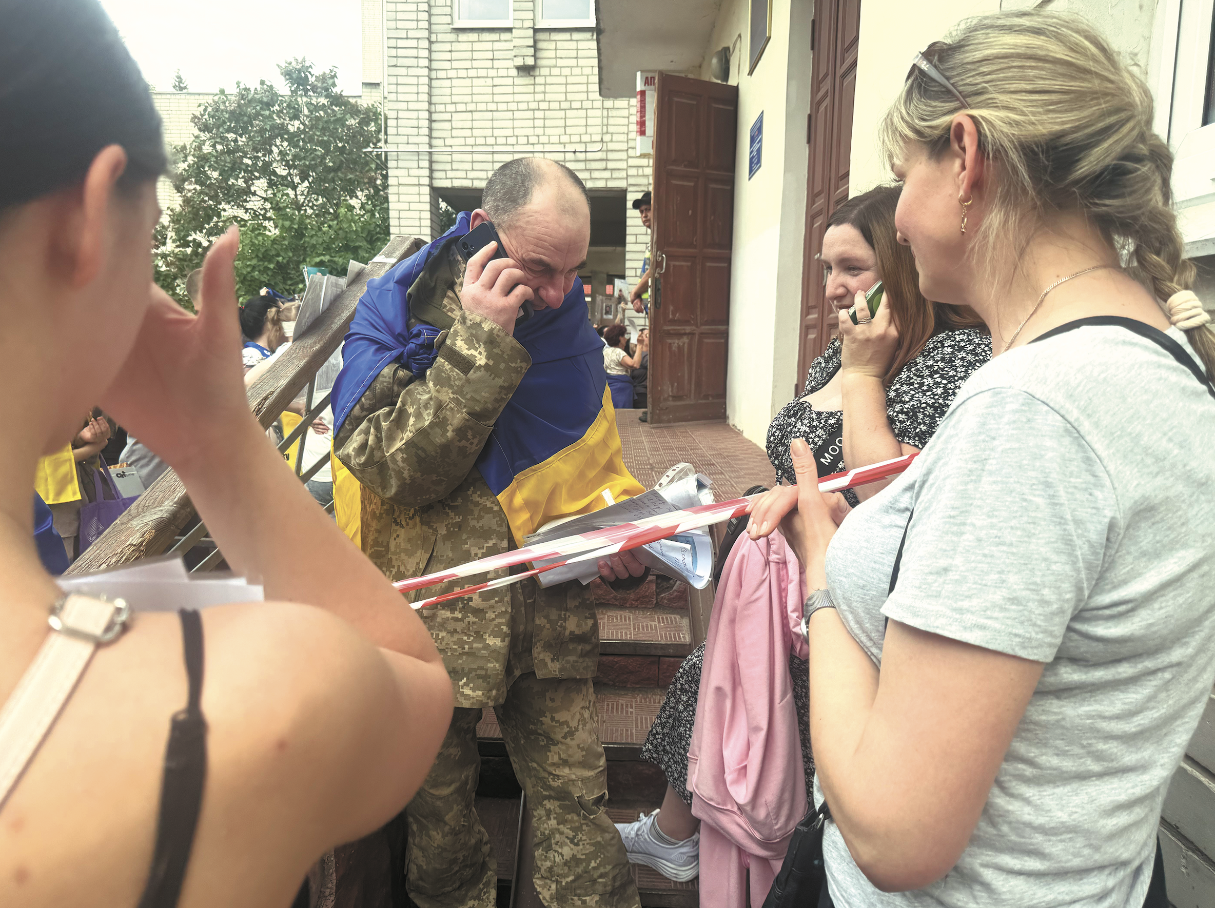Звільнений Володимир Харченко з Дрімайлівки, Куликівщина, з рідними