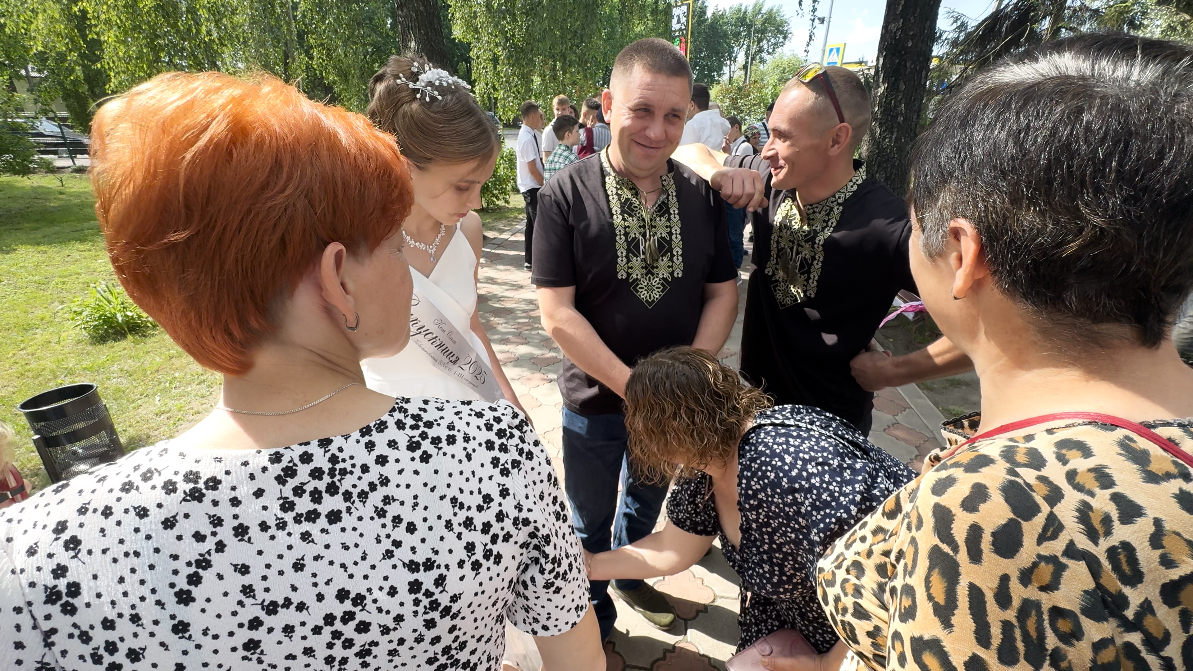 Ольга Кича з батьком Андрієм Кичем