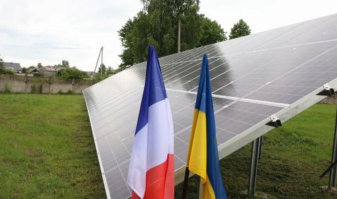 Прикордонній громаді надали сонячні електростанції, які генерують до 1000 кВт енергії на добу