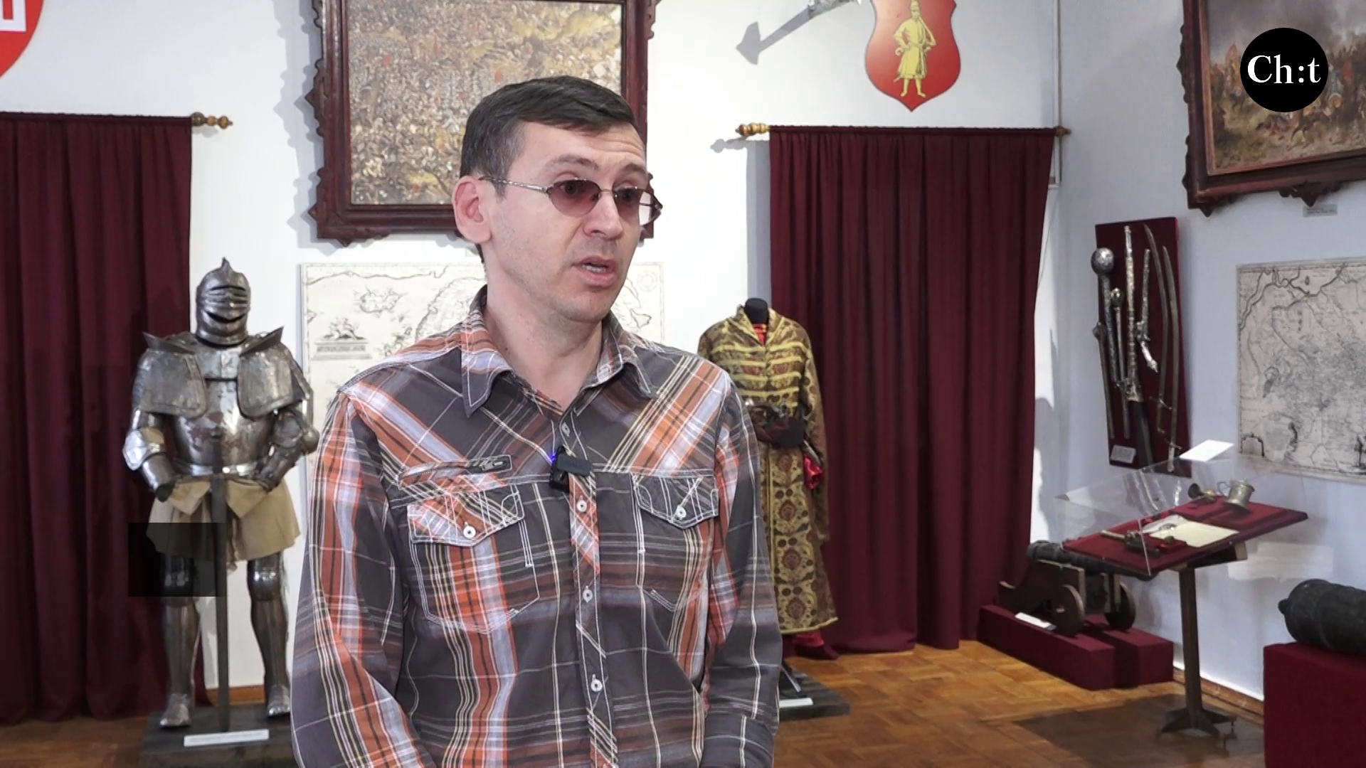 Максим Блакитний, керівник чернігівського історичного музею 