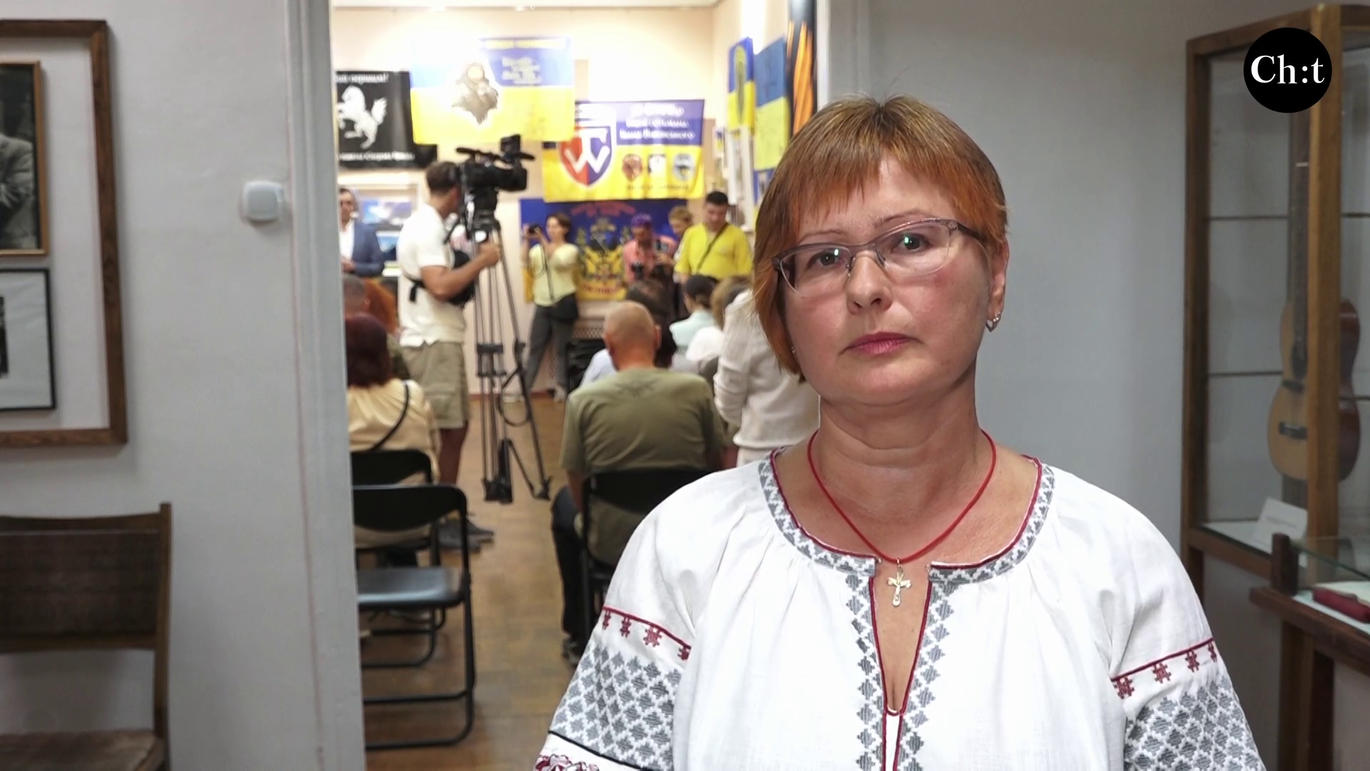 Леся Світловська, кураторка виставки 