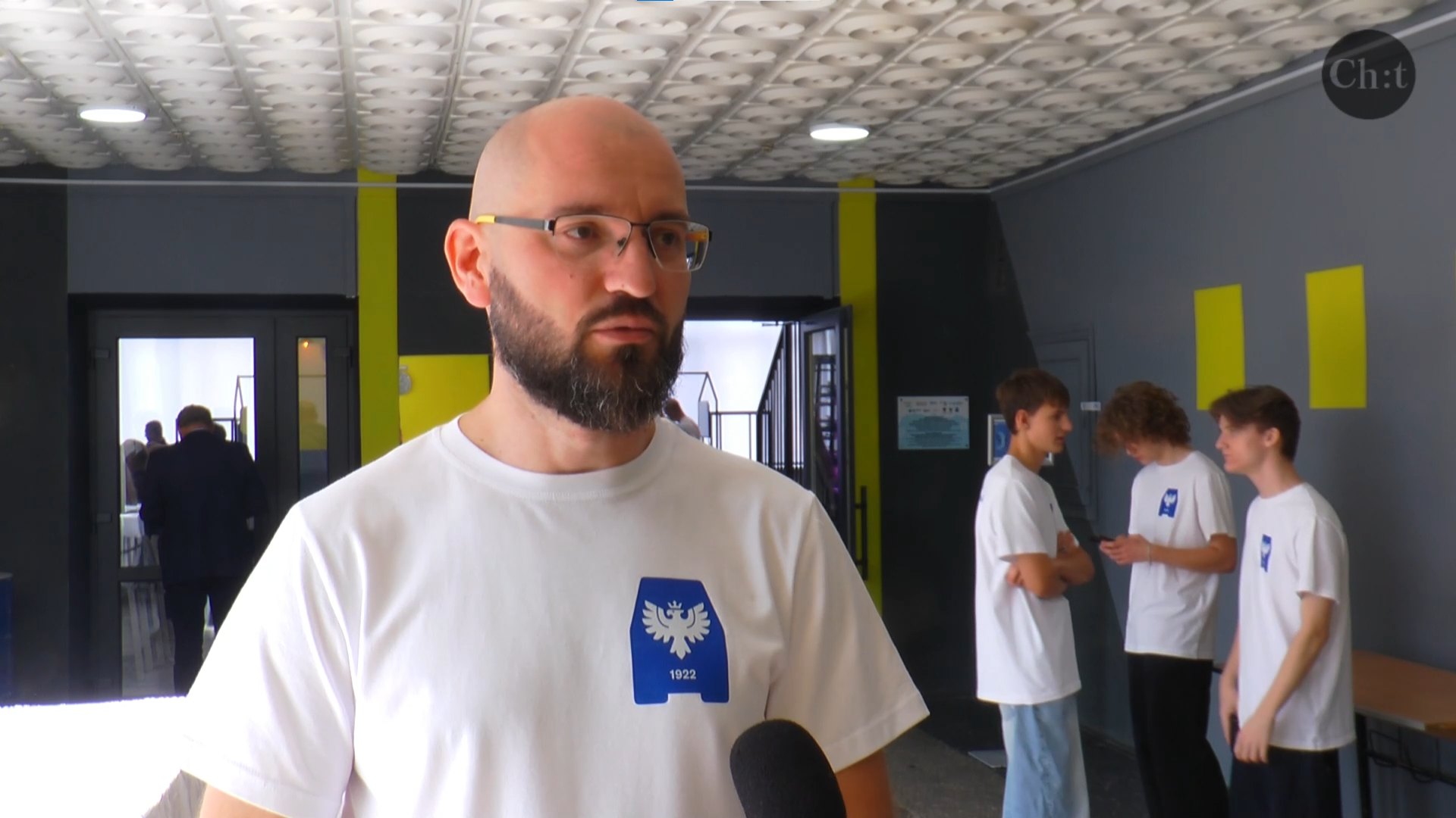 Максим Поджарий, директор Чернігівського професійного ліцею залізничного транспорту
