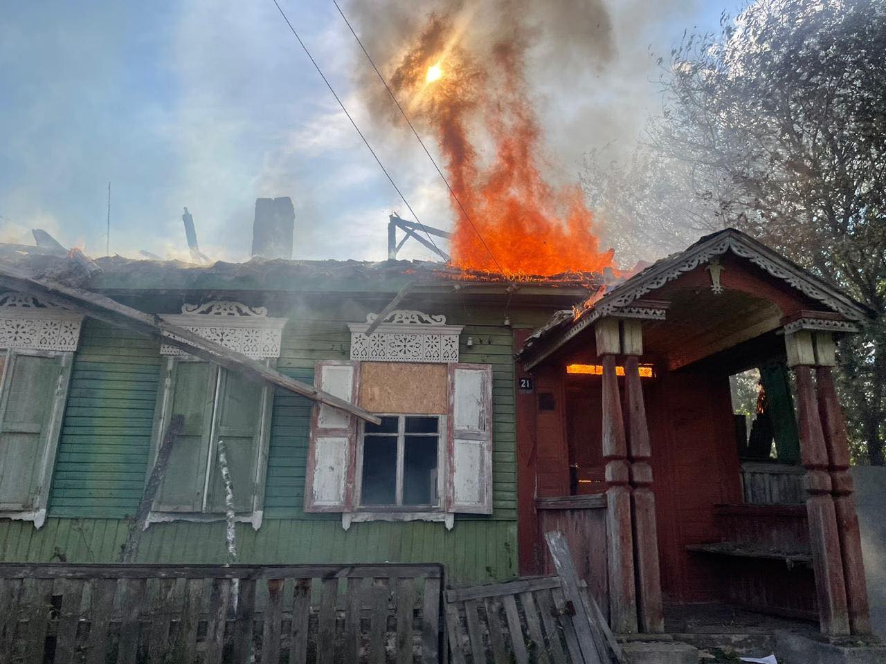 Росіяни обстріляли центр Семенівки з