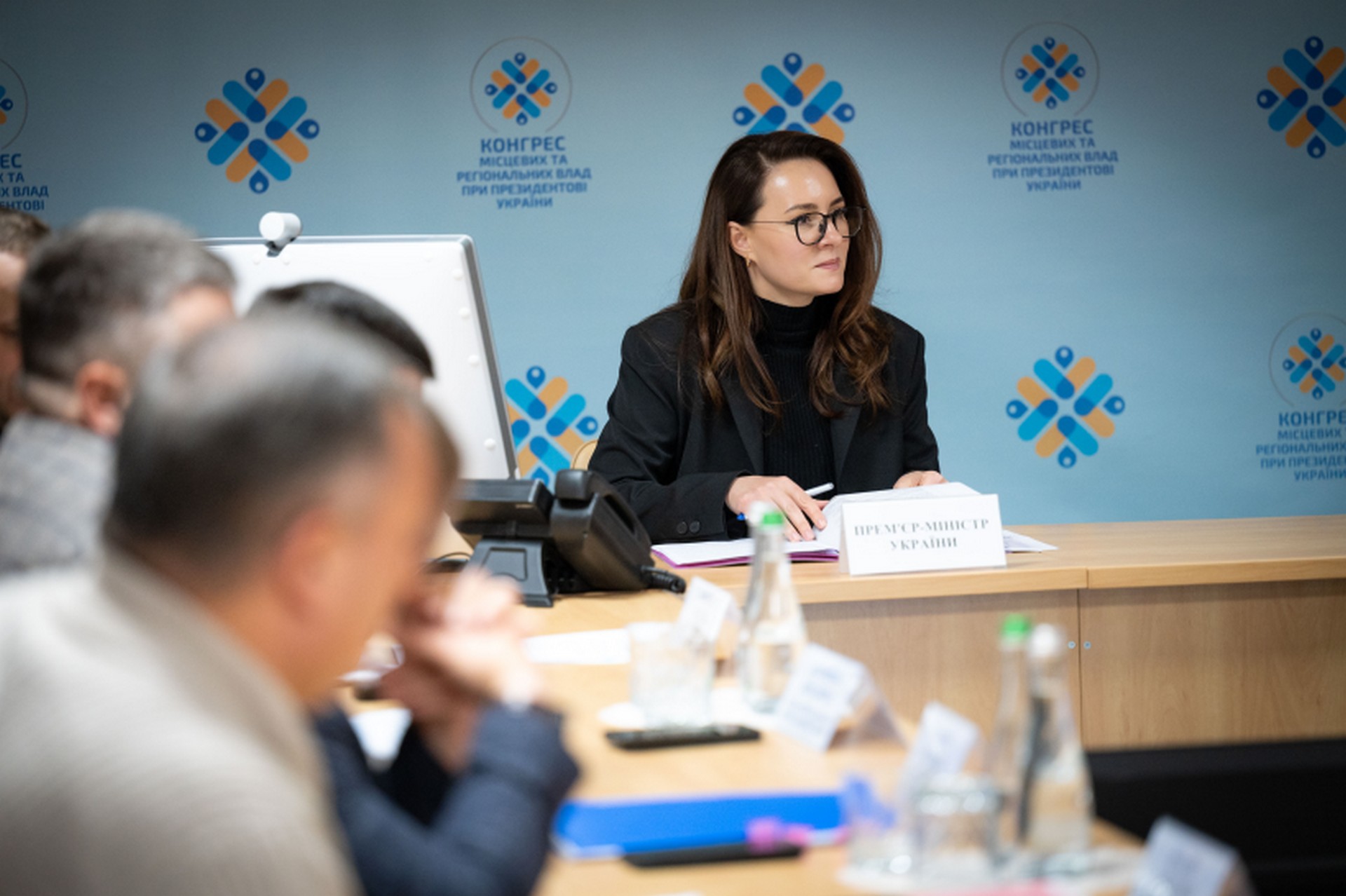 Юлія Свириденко на засіданні Штабу з підготовки до опалювального сезону в Чернігові. 27 вересня 2025 року