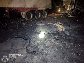 Водій зерновоза загинув через удар "Іскандером"