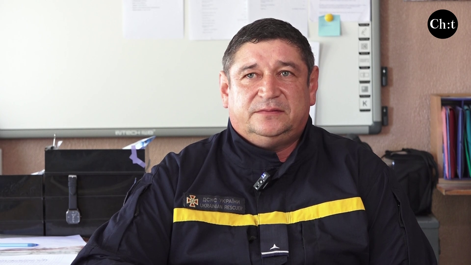 Сергій Бурдук, піротехнік ГУ ДСНС в Чернігівській області   