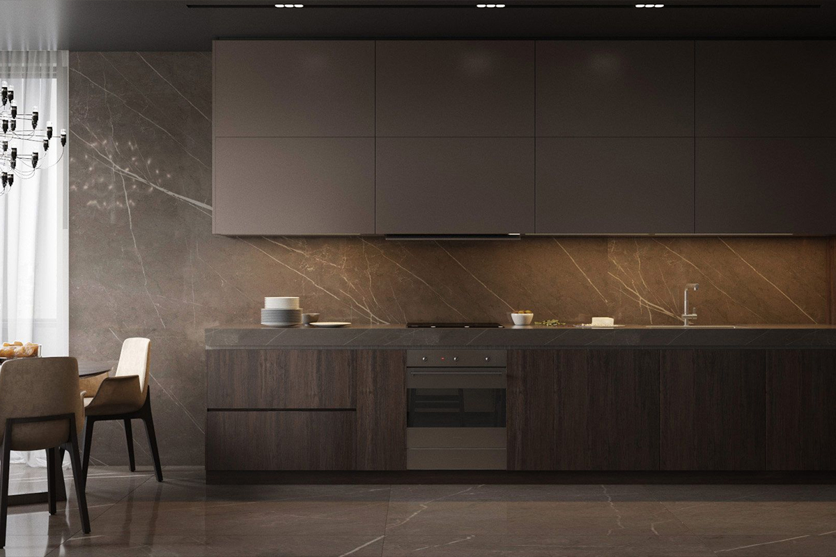 Шоколадно-коричневий часто обирають за його теплоту та затишок