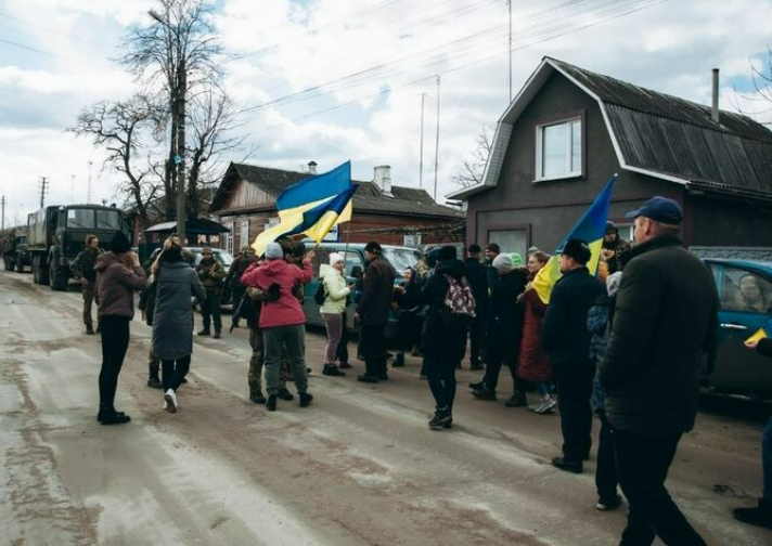 після 37 днів окупації підрозділи української армії увійшли до Городні
