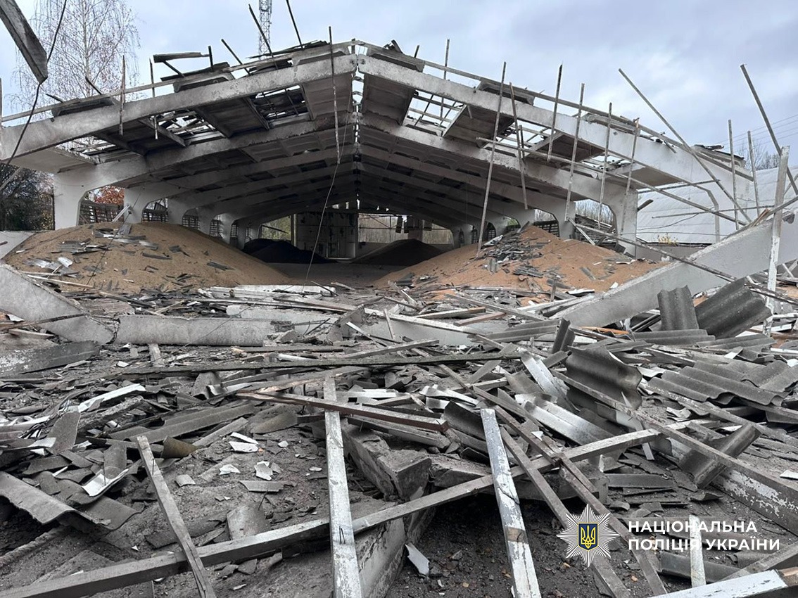 Після обстрілу 31 жовтня 2025 року. Корюківка