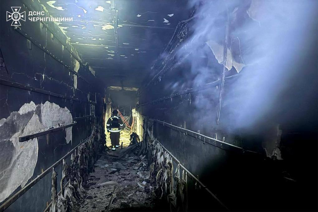 Вночі 8 листопада "Гаранями" та балістикою росіяни атакували підприємство у Прилуцькому районі