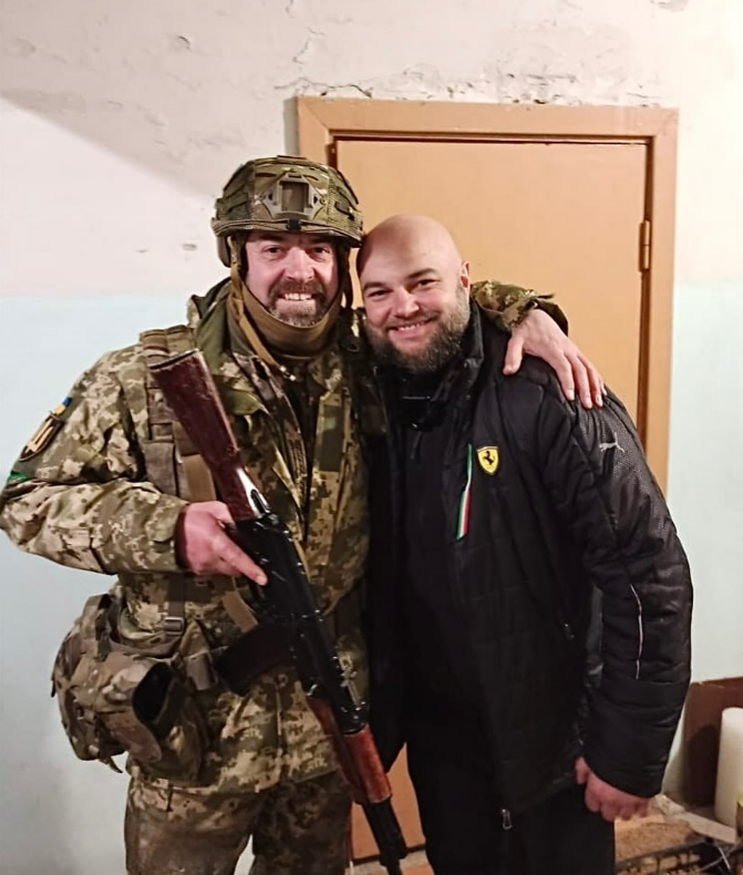 Дмитро Лазаренко і В'ячеслав Летута