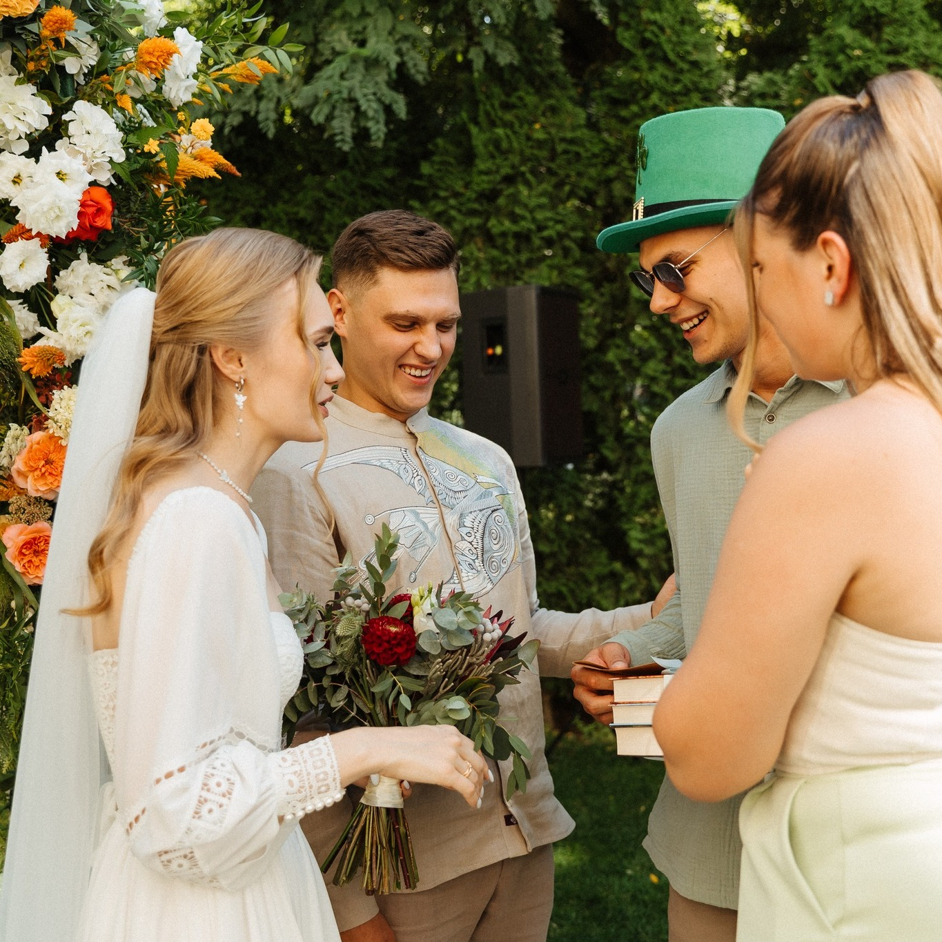 Молодята з Чернігівщини на весіллі збирали… книги: навіщо? 