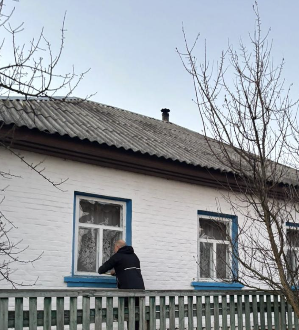 Семенівка, після вибуху дрона