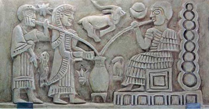 Шумери п’ють пиво 