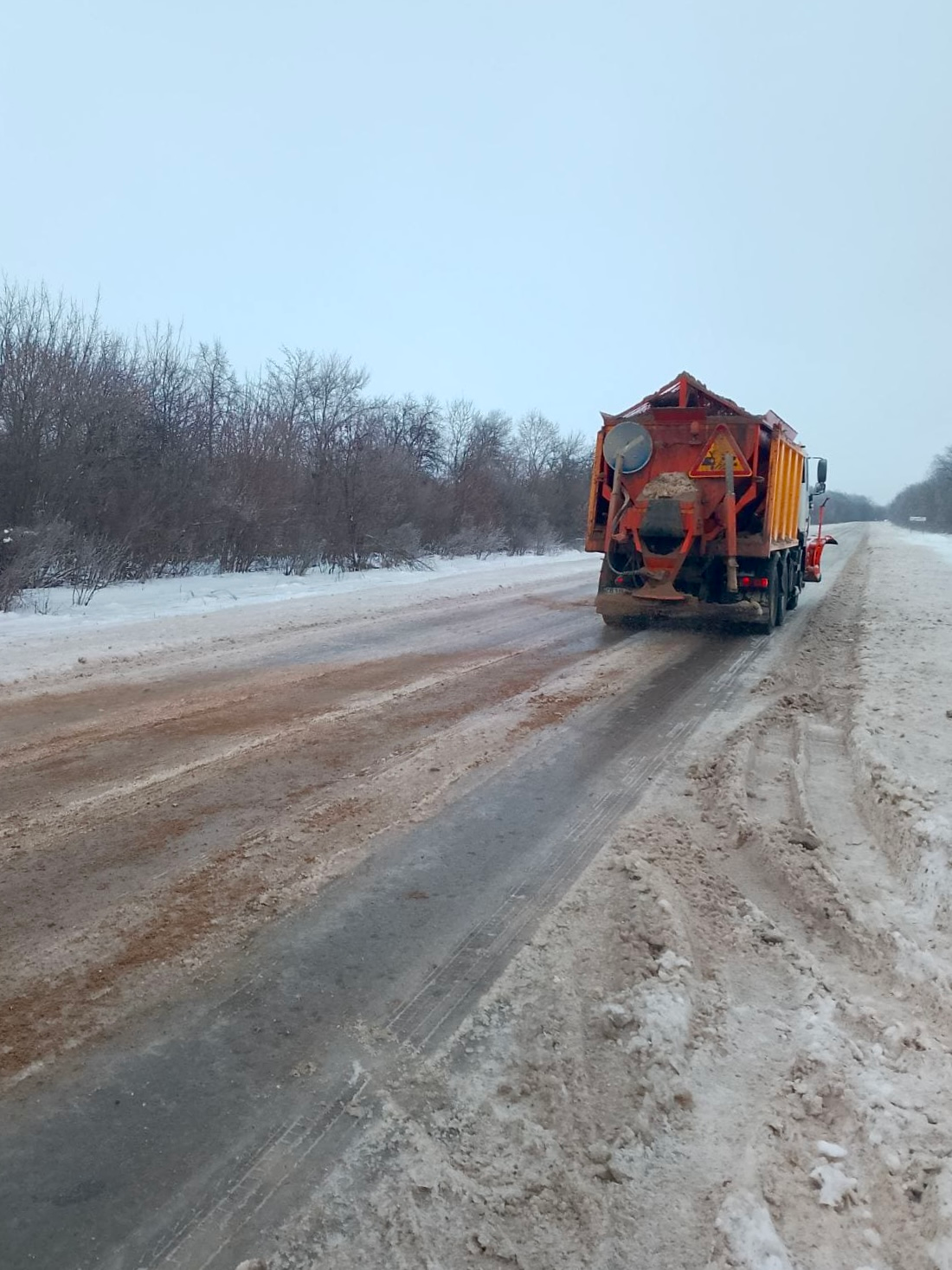 Обледеніння мереж і небезпечні дороги: як циклон позначився на Чернігівщині