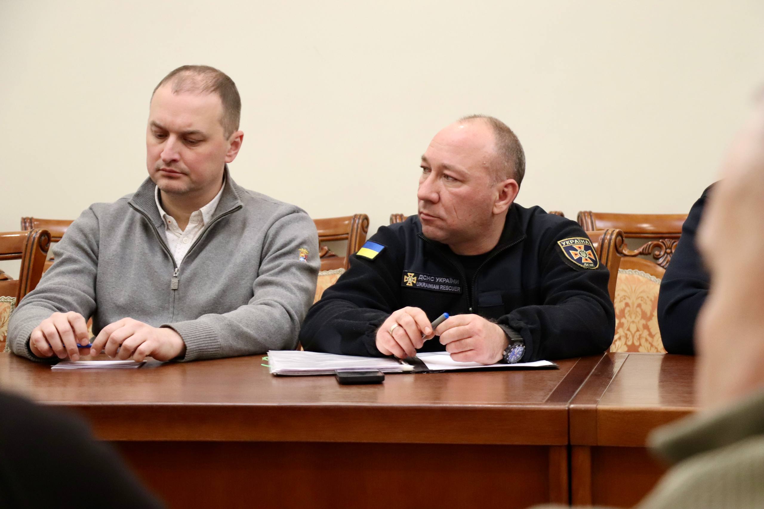 Засідання комісії з питань ТЕБ та НС у Чернігівській ОВА. 16 січня 2026 року