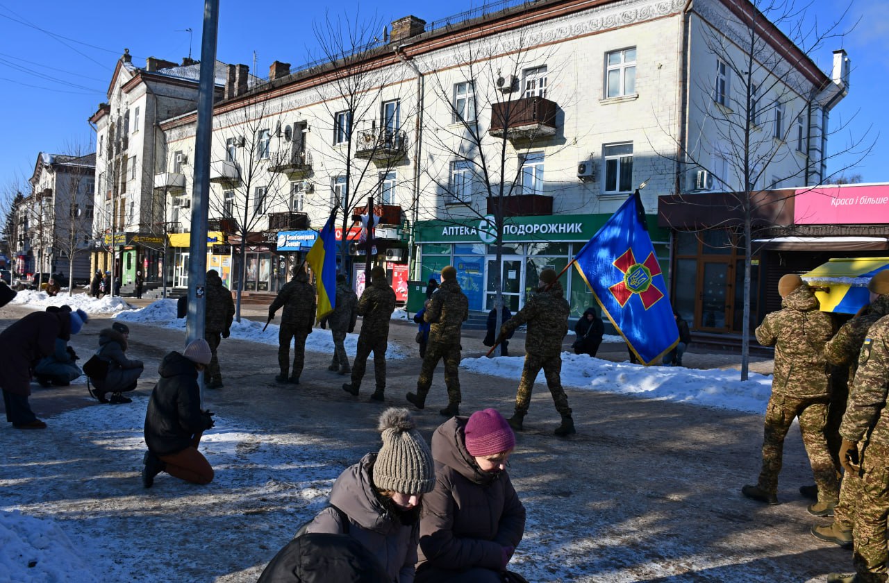 У неділю, 18 січня, Ніжинська громада з попрощалася із 23-річним Данилом Гусаком