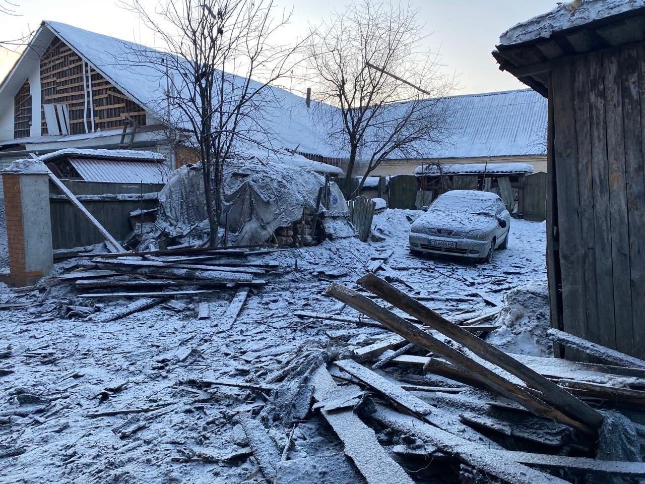 Після обстрілів Новгорода-Сіверського. Ранок 24 січня 2026 року