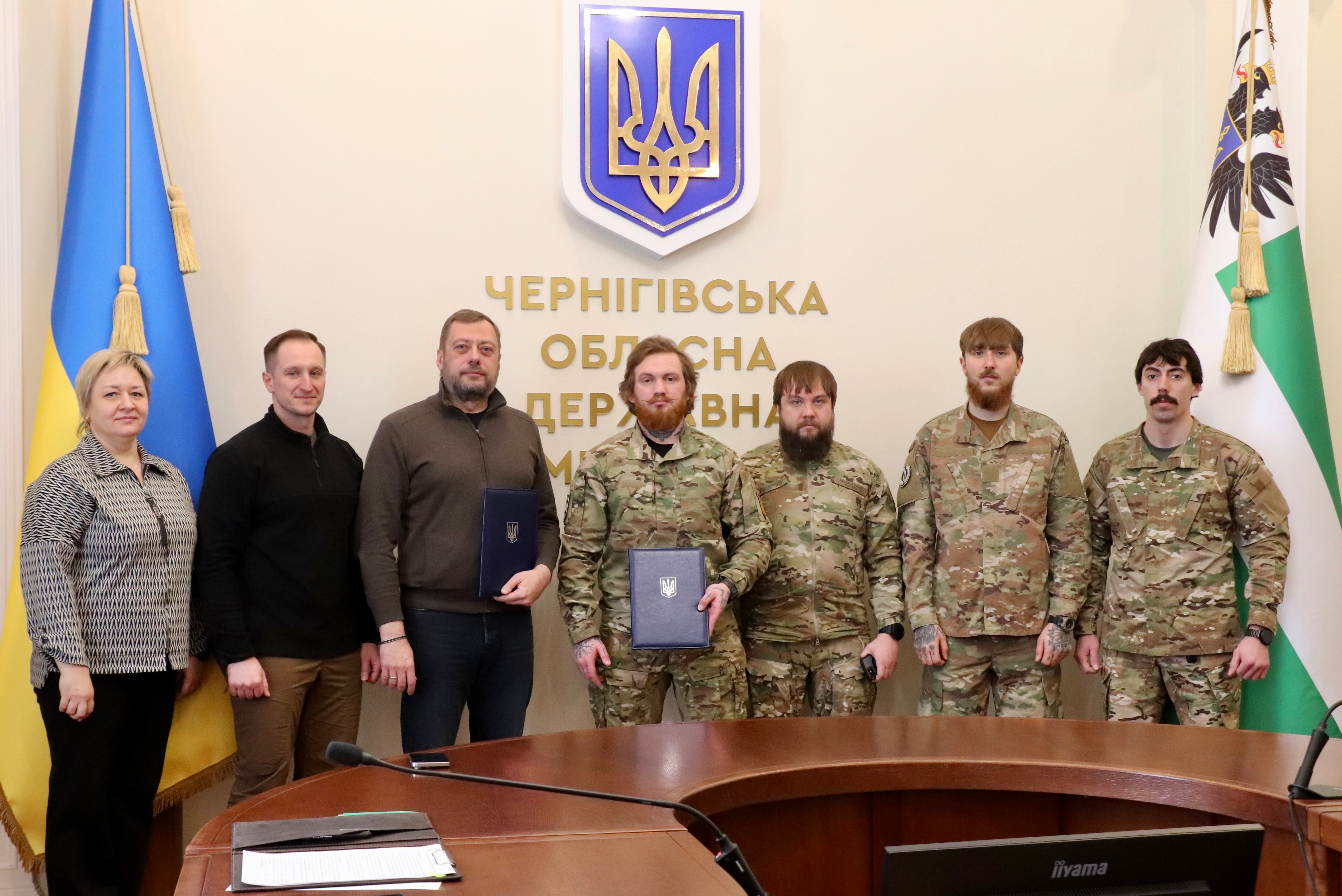 Чернігівська ОВА запартнерилася з "Ветеранським корпусом"