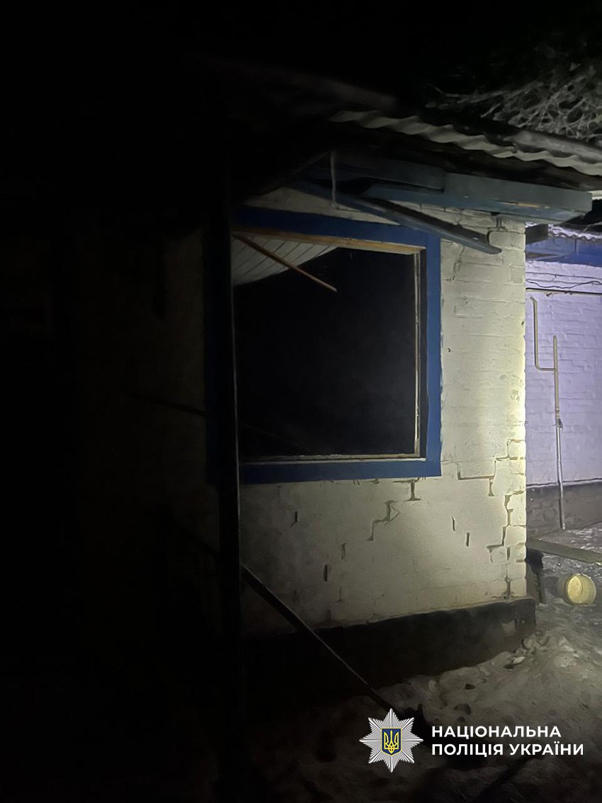 Чернігівщина: збиті шахеди падають у двори. 20 січня 2026 року