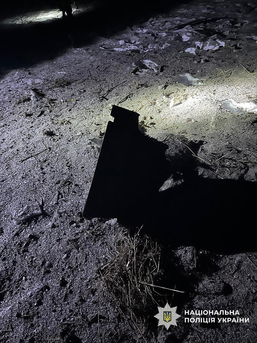 Чернігівщина: збиті шахеди падають у двори. 20 січня 2026 року