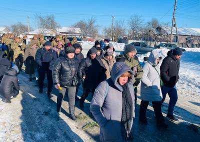 "Він став для нашої громади своїм": на Сумщині попрощалися із захисником із Чернігівщини