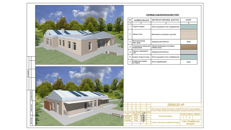 Замість зруйнованого сільського клубу буде "Центр розвитку громади"