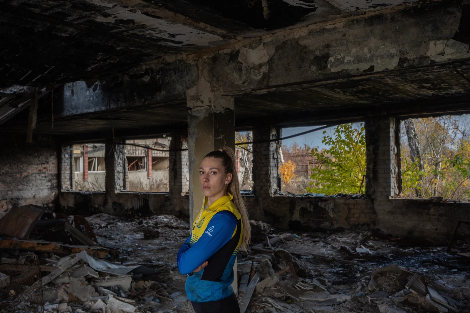 Біатлоністка Христина Дмитренко