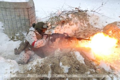 Вітебські десантники тренувалися «захищати кордон» у 20 км від Чернігівщини