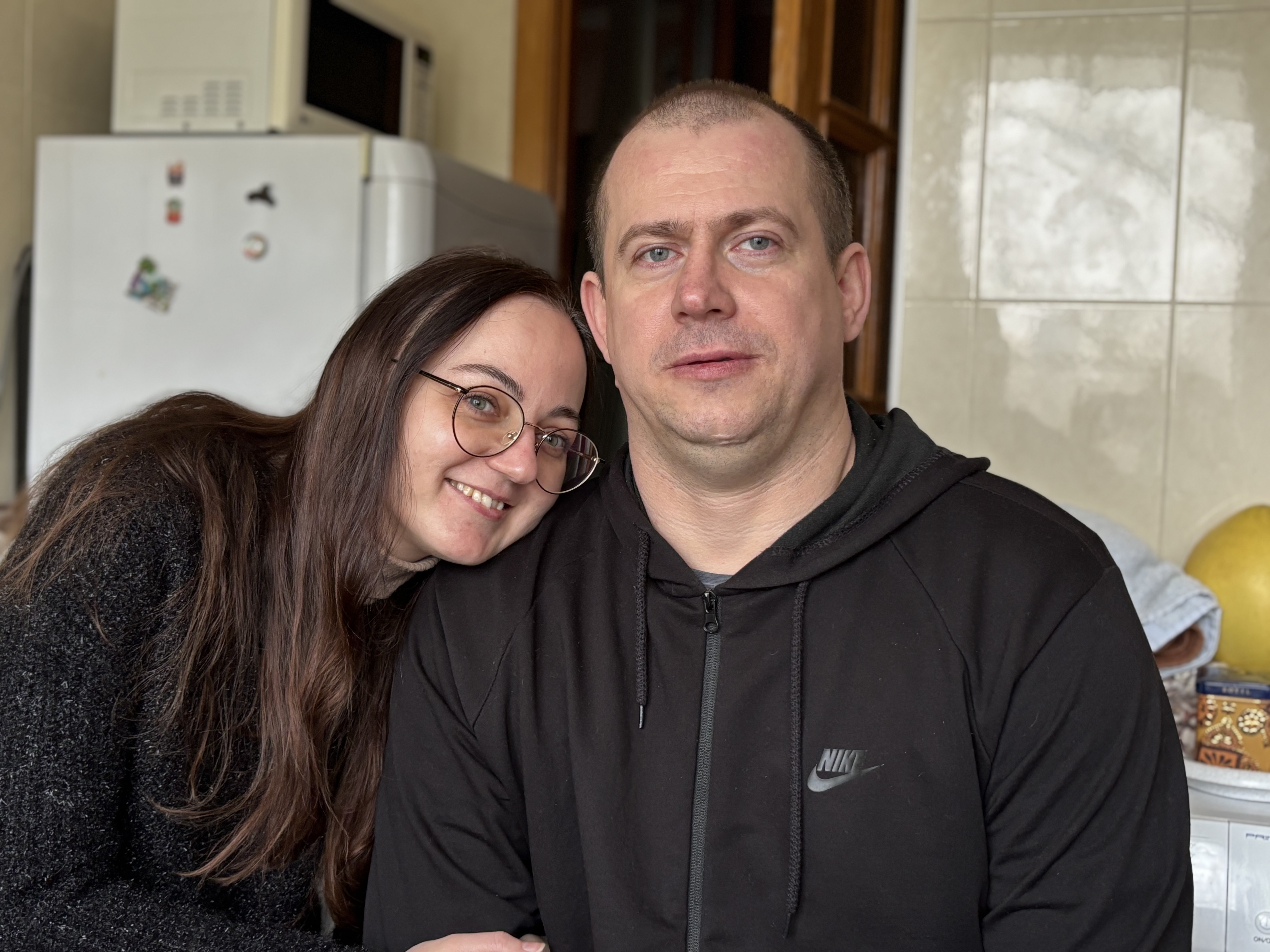 Сергій Цицух з дружиною Оленою