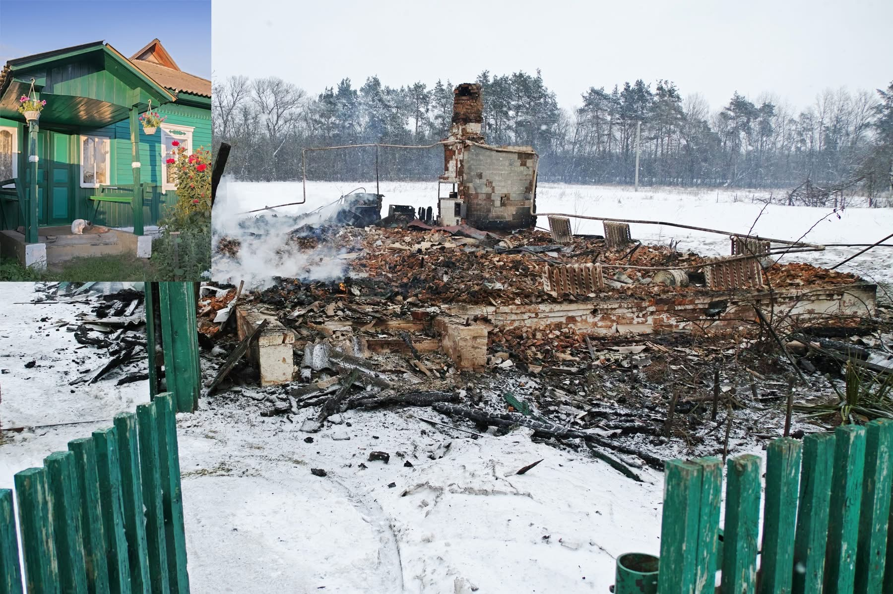 рф дроном спалила будинок тещі відомого чернігівського фотографа