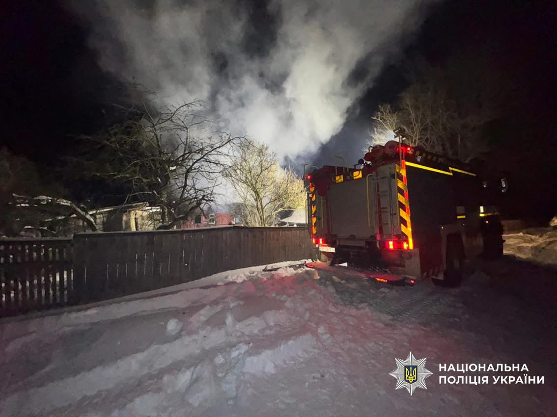 Пожежа у селі Дроздівка Куликівськоі громади 