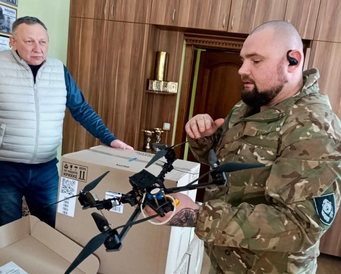 Сільська громада купила піхоті дронів на півмільйона