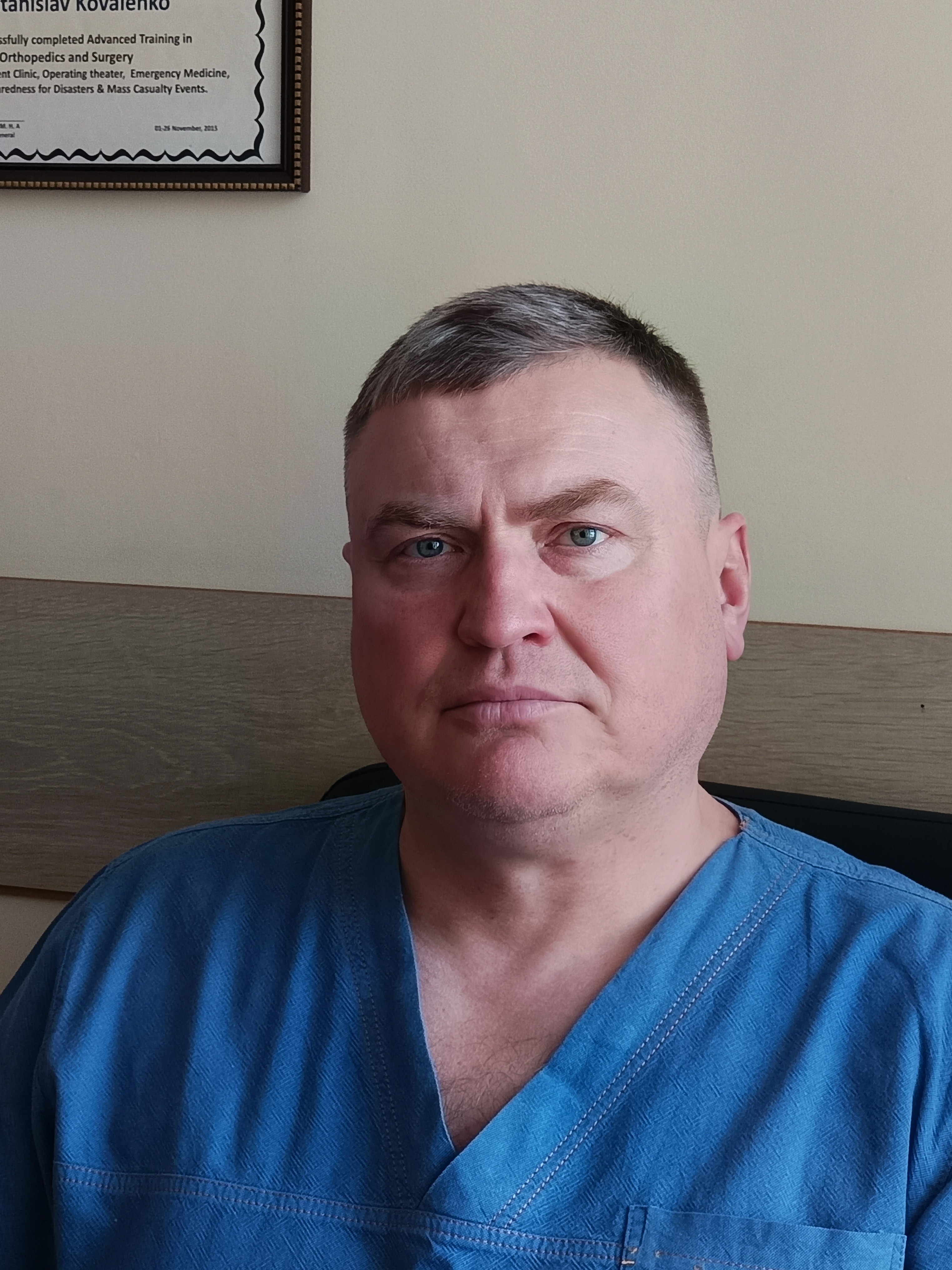 Станіслав КОВАЛЕНКО, завідувач відділення, заслужений лікар України