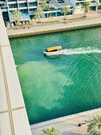 Залишки збитого боєприпасу упали у води каналу на Дубаї Марині